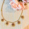 Timeless Ruby Green Necklace Set