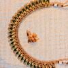 Palakka necklace with earrings