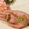 Goddess haaram set with jhumka