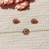 Round pearl choker set