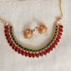 Kovai palakka necklace with Jhumka