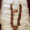 Red long antique haaram