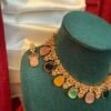 Royal gemstone necklace