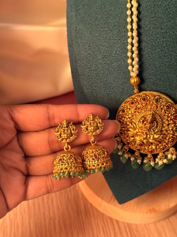 Lakshmi pearl long haaram