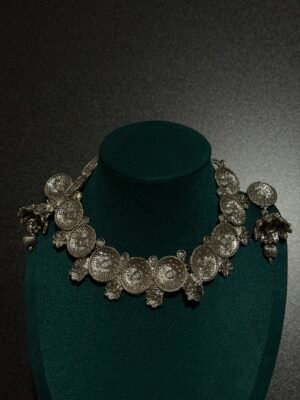 Kolhapuri style choker necklace
