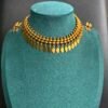 Golden elakkathali choker necklace