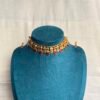Lakshmi coin Ruby Palakka Onam necklace