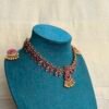Ruby Palakka Mango necklace set