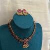 Ruby Palakka Mango necklace set