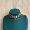Blue Palakka coin choker set