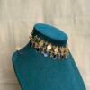 Blue Palakka coin choker set