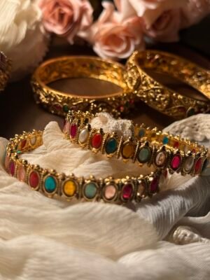 Multi colored Onam bangles