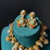 Sabyasachi inspired bridal statement necklace and earrings